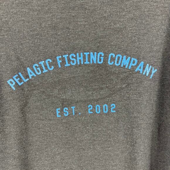 PELAGIC Fishing Company L Black Label Premium T-Shirt - Picture 2 of 6